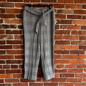 Houndstooth Plaid Trousers | Worthington